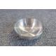 8.5cm Dia Stainless Steel Round Tray Silver Buffet Serving Dipping Sauce Bowl