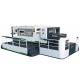 5500s/H Auto Die Cutting Machine 1mm 7mm Front Lead Feeding With Strapping Station