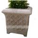 Garden Stone Flower Pot, Stone Carved Planter, Marble Granite Flower Pot (YKFP-13)