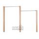 outdoor wooden fitness equipment--WP cheap outdoor exercise equipment uneven bar,park work out,maquinas fitness exterior