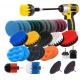 Drill Brush Scrub Pads 37 Piece Power Scrubber Cleaning Kit for Cleaning Pool