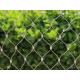 No Toxic Flexible Stainless Steel Mesh Netting , Wire Rope Mesh Solid Structure