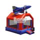 Safety Kids Playground Plane Inflatable Bouncers Easily Assemble / Packing