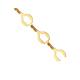 Crab Foot Y Shaped Inner Diameter 6.6mm Brass Electrical Terminals