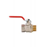 Manual Antirust Nickel Plated Ball Valve Anti Corrosion Practical
