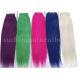 Colored Silky Straight Non Remy Human Hair For Women , 14 - 28 Length