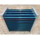 Refrigeration Hot Water Coils HVAC Anti Corrosive Blue Fin Copper Condenser