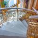 Decorative Aluminum Stair Railing Panels Laser Cut Anodized Surface