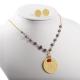 Custom Made  Black White Pearl Stainless Steel Jewellry Gold Silver Classic 25g