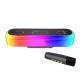 10W RMS Power 52mm Speaker 1500mAh Battery Supports Bluetooth TF Card up To 32GB FM Radio Colorful LED Lights