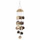 SNUGLANE Coconut Shell Wind Chimes