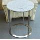 stone top polished  stainless steel metal side table/End table/coffee table/C table, hotel furniture,casegoodsTA-0086