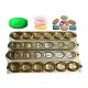 Soap Stamping Die With Oval Shaped Copper Mould And Copper Die Printer