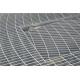 Plain Galvanized Serrated Bar Grating Rectangular Or Round Shape