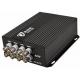Fiber Optical Hd Video Converter 8ch Port 1080p AHD CVI TVI 20km Bnc Extender