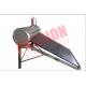 Stainless Steel Pre Heated Solar Water Heater Portable Galvanized Steel Frame