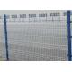 Ornamental Wrought Iron Wire Mesh Fence / Garden Fence Wire Mesh Grey Color