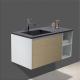 Modern Design Bathroom Sink Cabinets Bathroom Wood Vanity Sink