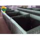 Height 0.6m-2.7m Military Sand Wall Hesco Barrier Length 1.21m-33m