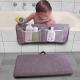 Machine Washable Kneeling Bath Mat High Safety With 6 Strong Suction Cups
