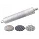 Steel Engraving Embossing Roller High Wear Resistance Silver Color