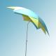 Palm Tree Windproof Beach Umbrella Sun Protection Oxford Polyester Fabric