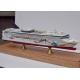 Norwegian Dawn Cruise Ship 3d Model Ivory White Color , Carbon Fibre Hull Material