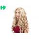 Loose Wave Heat Long Synthetic Wigs , 24 Inches Long Wavy Curly Hair For White Women