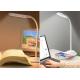 OEM ODM Fast 10W wireless charger desk lamp Rotation Touch Control
