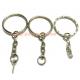 jiayang custom length and types  silver flower key chain link with screws
