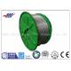 Bright / Silver High Carbon Steel Wire Cold Drawn Type With Zinc Coated
