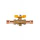 Nontoxic Antirust Gas Hose Valve , Multipurpose Gas Line Ball Valve