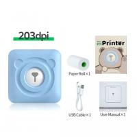 A6 58mm Mini Portable Thermal Photo Printer For Home