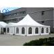 White Or Custom Color Aluminum Exhibition Tents White PVC Pagoda Trade Show Tent