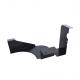 0.5mm-25mm Thickness Carbon Steel Blacken Metal Wall Bracket by Nanfeng Customization