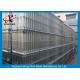 Anti-Corossion Welded Wire Mesh Fence 2.5 * 3.0m / Galvanized Welded Mesh Panels