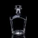 Clear or Customized Super Flint Glass Whiskey Bottle 700ml 750ml with Cork Stopper