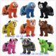 2018 The Latest Design Remote Control Battery Coin Operated Electric Cute Plush Animal Ride On Toys