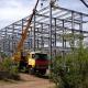 Custom Industrial Light Prefab SGS Steel Structure Warehouse 12m Length