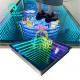 1920lm Luminous Flux Magnetic Infinity Mirror Panel LED Dance Floor for Wedding Party