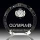 Beautiful crystal watches desk watch size shape and logo are custiomized