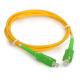 CATV Network SC APC Fiber Optic Patch Cord with PVC or LSZH Jacket , High Return Loss