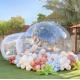 Outdoor Party Inflatable Transparent Igloo Tent Rental Clear Bubble Dome Tent Inflatable Bubble Balloon House for Kids