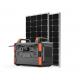 Outdoor Camp 1000w Portable Solar Generator Mobile Phone Charging Power Station