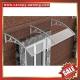 house window door diy polycarbonate pc shelter Awning canopy with aluminium bracket support arm