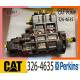 326-4635 Diesel CAT 320D Fuel Injection Engine Pump 320-2512 295-9126  10R-7662