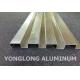 RAL Colour Powder Coated Aluminium Extrusions / Curtain Wall Profile