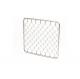 X - Tend Diamond Flexible Architectural Cable Mesh Fence With Round Tube Frame