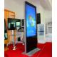 Stand Alone Kiosk Machine Digital Signage With Face Recognition Camera