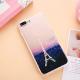 Acrylic Landscape Series Cell Phone Case Back Cover For iPhone 7 6 6s Plus 5s with Dust Plug Lid Lanyard Hole